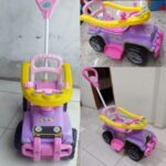 Carrinho com Chassis Jip Jip Menina, Maral, Multicor