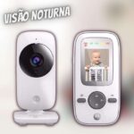 Babá Eletrônica Motorola MBP481 – Tela de 2″, Zoom Digital e Visão Noturna Infravermelha