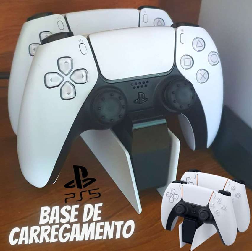 Base De Carregamento Do Dualsense - Padrão - PlayStation 5 - Adoro Promoção