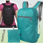 Mochila dobrável Trip 14L CURTLO – Cor jade