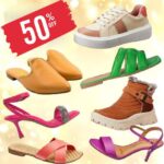 Cupom 50% Off em Calçados Femininos