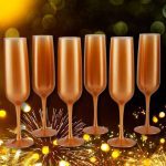 Jogo de Taças para Espumante 160ml 6 Peças – Coza Celebration
