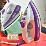 BLACK+DECKER Ferro de Passar a Vapor 1200W Roxo 127V FX1000
