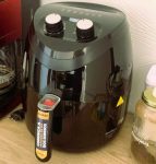 Fritadeira Elétrica sem Óleo/Air Fryer Britânia – BFR25P Preta 3,5L com Timer