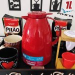 Bule Viena com Gatilho, Invicta, Vermelho Velvet, 1L