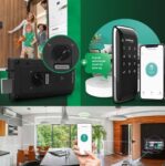 Fechadura Smart de Sobrepor Compatível com Alexa IFR 1001 Preto Intelbras