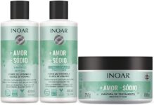 Inoar Kit Mais Amor Sh + Cond 400ML Masc 250GR, Inoar
