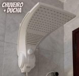 Duo Shower Quadra Multitemperaturas 220V 7500W, Lorenzetti, 7511042, Branco, Pequeno