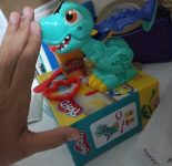 Massa de Molelar Play-Doh Mini T-Rex, com 2 Cores de Massinha Hasbro
