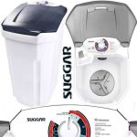 Lavadora Turbilhão Max 7kg 220V branca Suggar