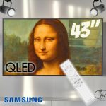 Smart TV 43” 4K QLED Samsung The Frame VA 60Hz