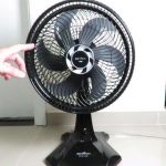 Ventilador Britânia BVT30 turbo,127V,Preto, 3 velocidades, Hélice de 6 pás