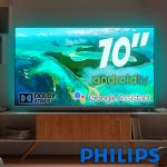 PHILIPS Android TV 70″ 4K 70PUG7406/78