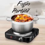 Fogão portátil de mesa Elgin – 1 boca – 1000W