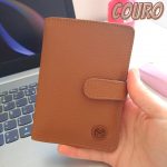 Carteira Feminina Couro Legítimo Rg Cnh Cartões Mariart
