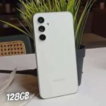 Smartphone Samsung Galaxy A54 5G 128GB 8GB RAM Tela 6.4” Câmera Tripla de até 50MP + Selfie 32MP – Branco