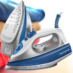Ferro de Passar Roupa a Vapor Mondial – FVN-01-BL Branco e Azul