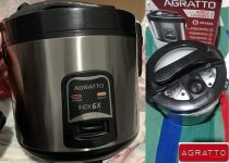 PANELA ELETRICA ARROZ INOX E VISOR VIDRO PAI6X