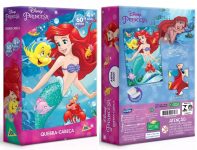 Princesas – Ariel – Quebra-cabeça – 60 peças – Toyster Brinquedos