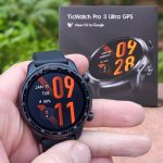TicWatch Pro 3 Ultra GPS smartwatch relógio inteligente Wear OS Qualcomm