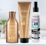 Redken Kit All Soft Shampoo 300ml + All Soft Máscara 250ml + Leave-in Redken One United 150ml