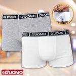 Kit com 2 Boxers em Cotton Liso com El. Bordado