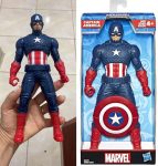Boneco Marvel Olympus Capitão América ou Homem Aranha