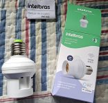 Interruptor Inteligente Soquete E27 EWS 400 Branco Intelbras