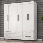Guarda-roupa Casal 6 Portas 6 Gavetas Araplac – Maia