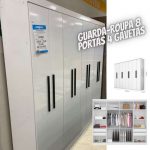 Guarda-roupa 8 Portas 4 Gavetas – Araplac Porto