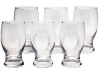 Jogo de Copos de Vidro 240ml 6 Unidades Haus – Basic Dia a Dia