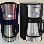 Cafeteira Térmica Programável, 30 Xícaras, Preta/Prata Hamilton Beach