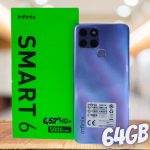 Smartphone Positivo Infinix Smart 6 64GB 4G Mediatek 2GB RAM