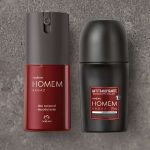 Kit Desodorante Antitranspirante Roll-On e Desodorante Corporal Natura Homem Sagaz