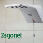ZAGONEL Chuveiro Eletrônico Ducali 220v 7500w, Branco