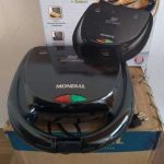 Sanduicheira Mondial, Fast Grill & Sandwich, 127V, Preto, 750W – S-12