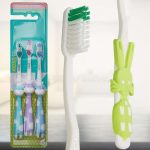 Combo Econômico Infantil com 3 Escovas Dentais, Kess, Multicor