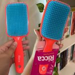 Escova Raquete Flex, Red, Ricca