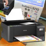 Impressora Multifuncional Epson Ecotank L3210 – Tanque de Tinta Colorida USB