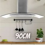 Coifa e Depurador de Parede Philco 90cm Pco90g Glass 110v