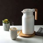Garrafa Térmica de Plástico Organic Branca 1L – Lyor