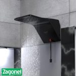 ZAGONEL DUCHA DUCALI BLACK ELETRONICA 5.500W 127V