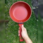 Frigideira 22 cm ColorStone de alumínio com antiaderente Terracota