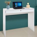 Mesa de Escritório 1 Gaveta Politorno