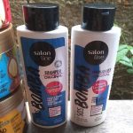 Kit Shampoo + Condicionador 200Ml Sos Bomba Original, Salon Line