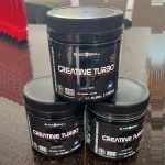 Kit 3X Creatine Turbo Suplemento Alimentar Black Skull 150g Caveira Preta Creatina Monohidratada Sem Sabor