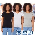 Kit Com 3 Camisetas Femininas Básicas