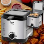 Fritadeira deep fry, Deep fry inox, 1.8L, Preto, 220v, Philco