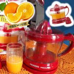 Espremedor de Frutas Mondial, Turbo Citrus Red Premium, 110V, 30W – E-23