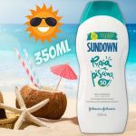 Sundown Protetor Solar Corpo e Rosto Praia e Piscina FPS 50, 350ml